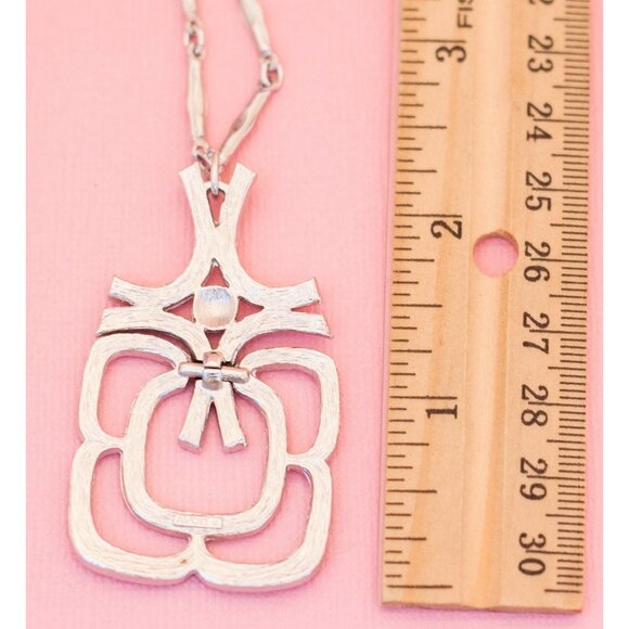 Vintage Unique Ancient Symbol Necklace | 24 inch | Avon | H19 - Picture 4 of 4